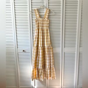 Abercrombie & Fitch Smocked Maxi Dress